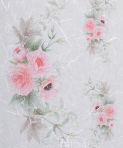 Hârtie de orez - pink roses flower