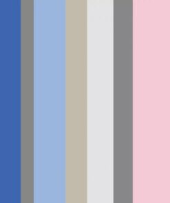 Servetel - stripes blue Zoe - 33x33 cm