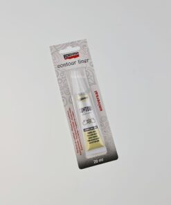 Vopsea contur sclipitor auriu - 20 ml - Pentart