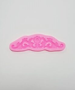 Mulaj silicon - 14x4.3x0.8cm - element floral
