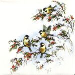 Șervețel-Sophys-birds-25x25-cm Șervetel - Sophy’s birds 25×25 cm