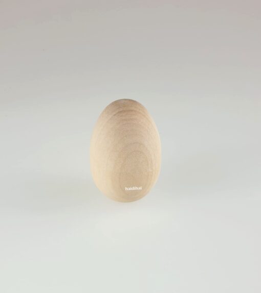 Ou din lemn pentru decorat - h 5,7 1