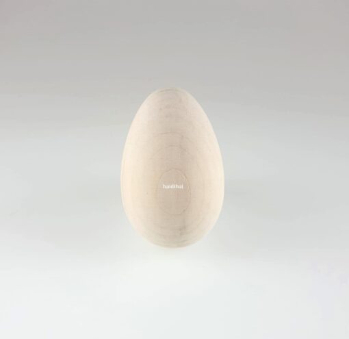 Ou din lemn pentru decorat - mare - h 8,4 1
