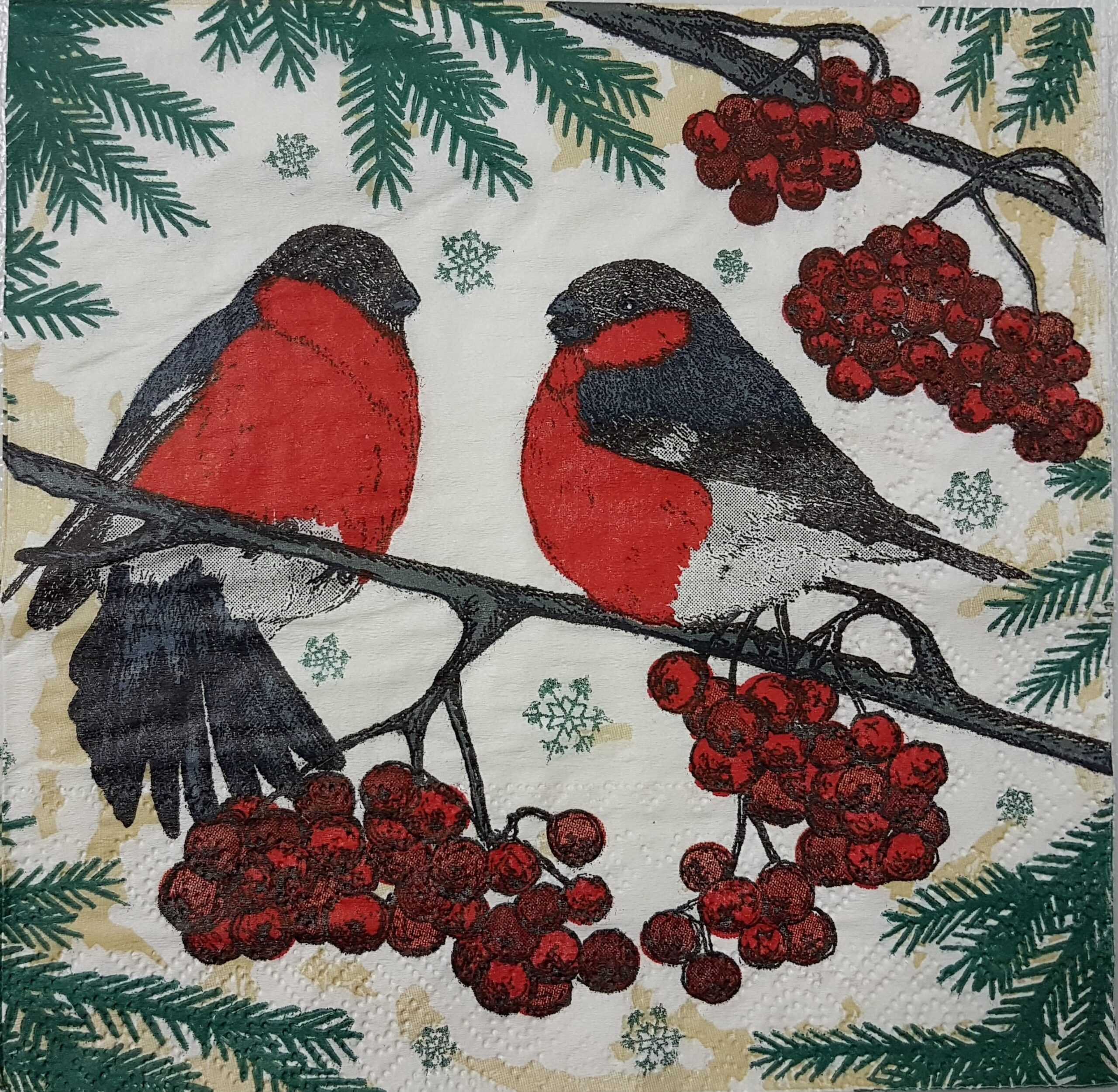 Șervețel - pixie birds - 33x33 cm 1 Servetel - pixie birds - 33x33 cm