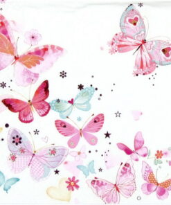 Șervețel - lovely butterflies - 33x33 cm