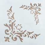Sablon – colturi – corner - 20×20 cm