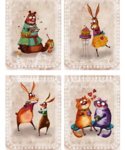 Hârtie decoupage - Tea party 36 - A3