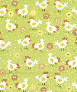 Șervețel - Chicken farm - 33x33 cm