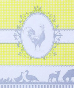 Șervețel - Country yellow - 33x33 cm