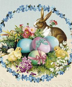 Șervețel - Easter Egg Wreath - 33x33 cm