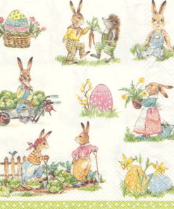 Șervețel - Stories of bunnies - 33x33 cm
