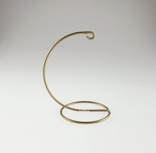 Suport metalic decorativ auriu - glob - h14 cm 1