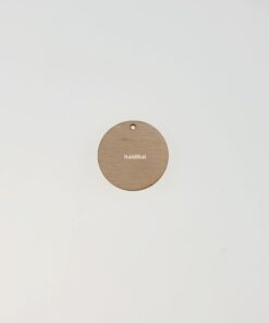 Bază lemn rotund - cercei - Ø3 cm
