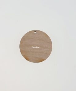 Bază lemn rotund – cercei – Ø3,5 cm