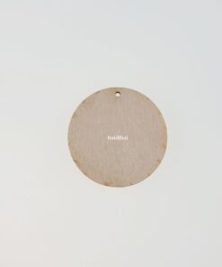 Bază lemn rotund – cercei – Ø4 cm