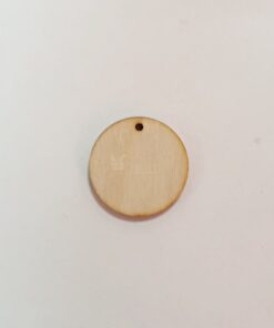 Bază lemn cercei - Ø3 cm