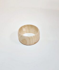 Brațară din lemn natur – 40 mm