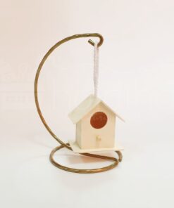 Decorațiune mică - căsuță - Birdhouse - 6x6 cm