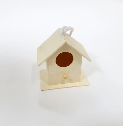 Decorațiune mică - căsuță - Birdhouse - 6x6 cm
