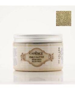 Pastă relief cu sclipici auriu - 150 ml - Cadence