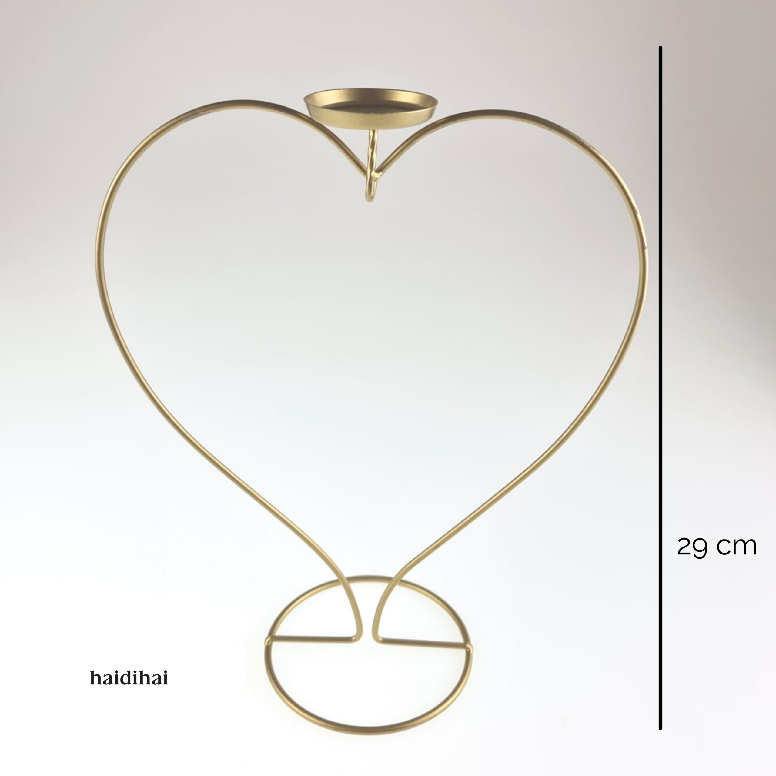 Suport metalic decorativ inimă - auriu – h29 cm 1 Suport-metalic-decorativ-inima-–-auriu-–-h-29-cm