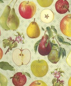 Șervețel – Apple and Pear – 33×33 cm