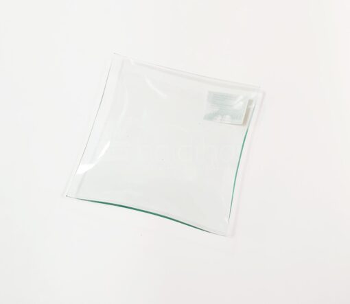 Farfurie pătrată - sticlă -15x15 cm