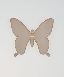 Formă decorativă - Fluture - lemn - 10x8.5x0,3 cm