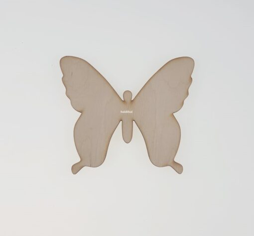 Formă decorativă - Fluture - lemn - 10x8.5x0,3 cm 1