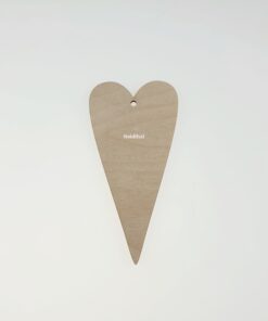 Figurină inimă – formă alungită - h 16 cm
