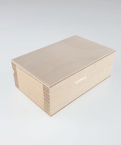 Cutie Din Lemn Natur - 10x6x3,7 cm