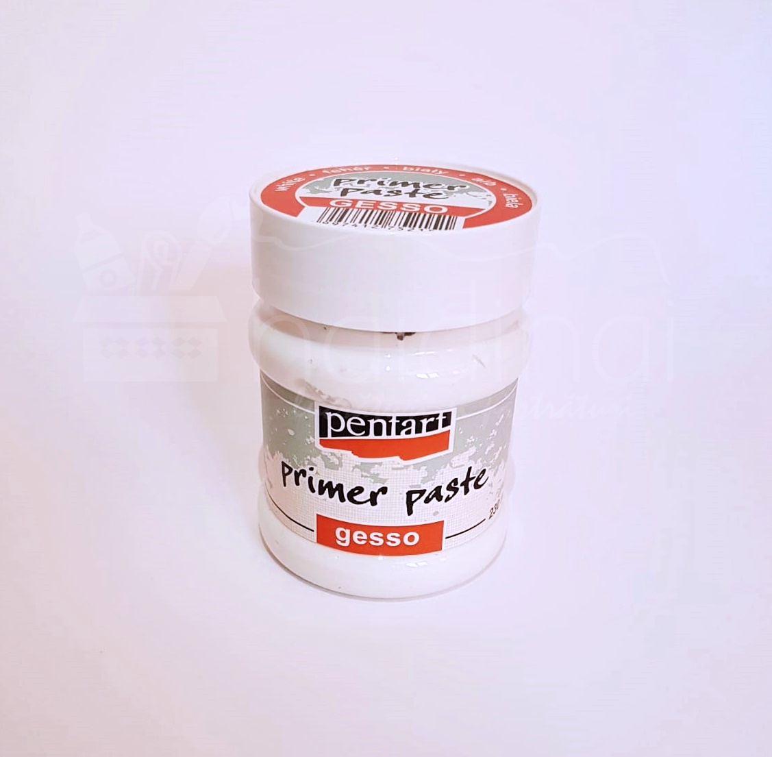 Pastă grund - gesso - primer paste - 230 ml. 1 Primer paste - 230 ml, white