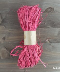 Rafie naturală – roșu – red– 30 gr.