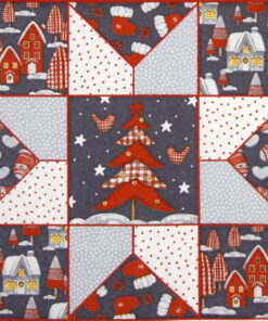 Șervețel - Christmas Patchwork - 33x33 cm