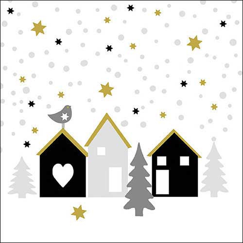 Șervețel - Magic House - 33x33 cm 1 Șervețel - Magic House - 33x33 cm