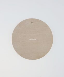 Bază lemn rotund – glob – Ø9 cm
