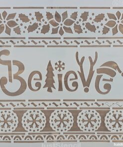 Șablon – Believe – 6969 – 20×20 cm