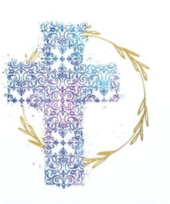 Șervețel - Cross Blue - 33x33 cm