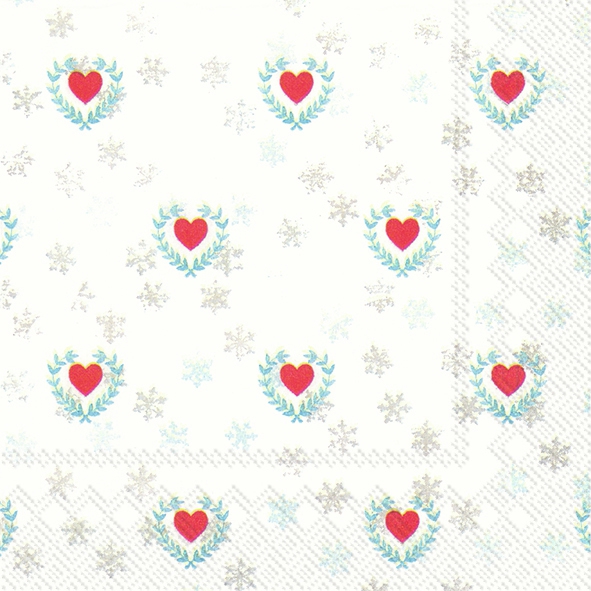 Șervețel - Lovely Winter Time- 25x25 cm 1 Șervețel - Lovely Winter Time- 25x25 cm
