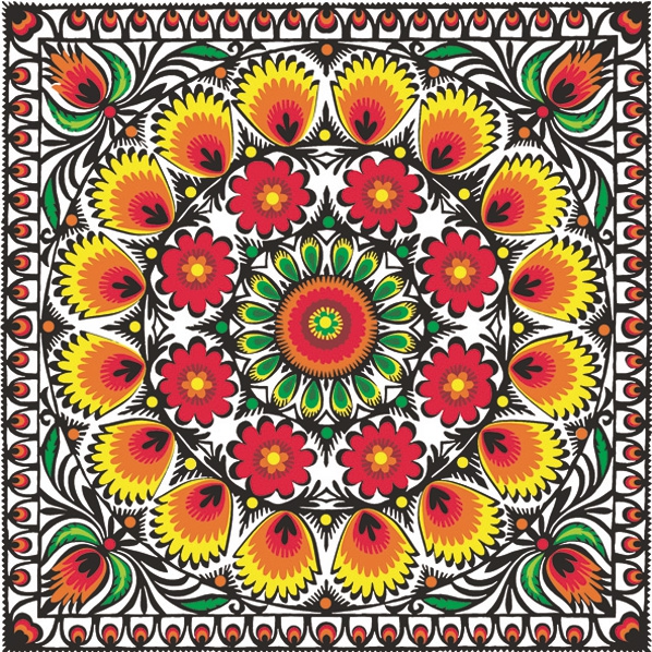 Șervețel - Traditional polish - 33x33 cm 1 Șervețel - Traditional polish - 33x33 cm