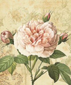Șervețel - Vintage Rose - 33x33 cm