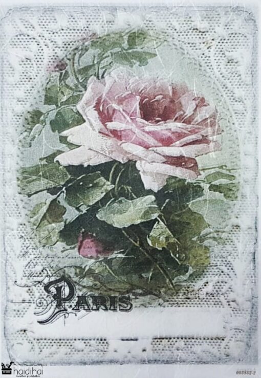 Hârtie de orez - Roses Of Paris - A5