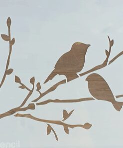 Șablon - Păsărele - Birds - 20x30 cm