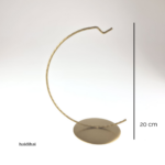 Suport metalic decorativ auriu – glob – h20 cm Suport metalic decorativ auriu – glob – h20 cm