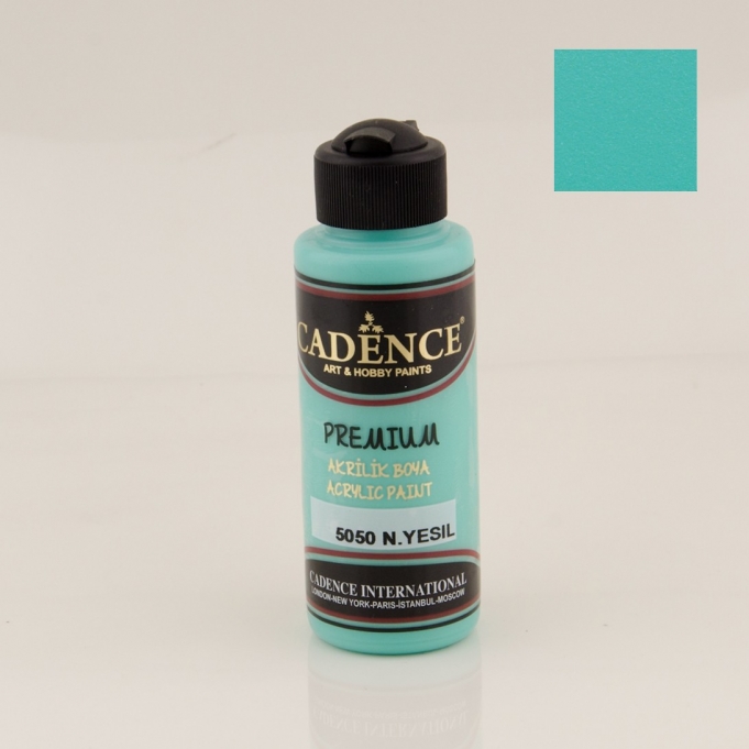 Vopsea acrilică – mint green – CADENCE – 120 ml 1 Vopsea acrilică – mint green – CADENCE – 120 ml