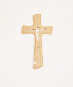 Cruce din lemn - natural - L 20 x l 11 cm