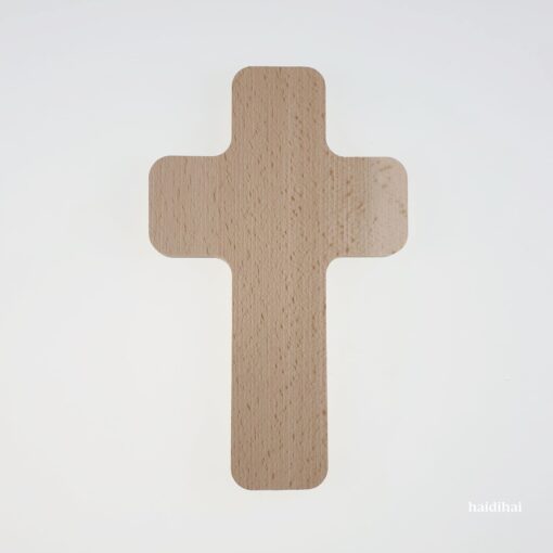 Cruce din lemn - natural - L 20 x l 11,5 cm 1