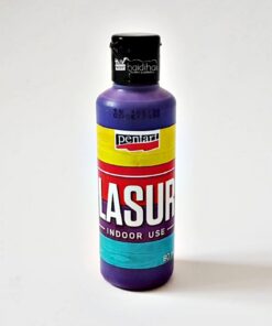 Lazura - baiț -lilac, 80 ml pentru interior