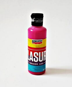 Lazura - baiț - magenta, 80 ml pentru interior