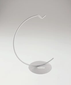 Suport metalic decorativ - alb - h 17 cm